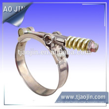 Strong clamp with spring,Hose clamp with spring